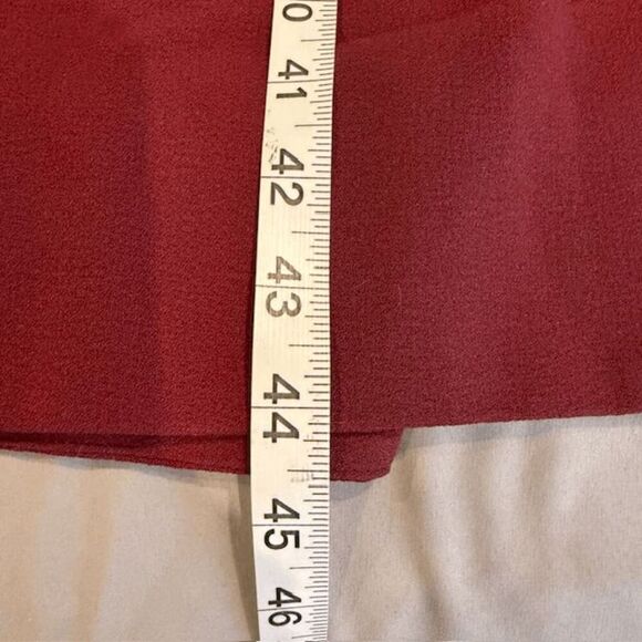 NWT Dress the Population Lyla Dress Sheath Silhouette Burgundy Red Size Medium - Picture 12 of 13